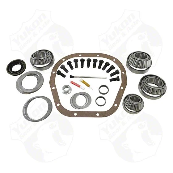 Yukon Gear Differential Rebuild Kit; Rear; Ford 10.25-Inch; Differential Rebuild Kit; Includes Timken Bearings, Pinion seal, Crush Sleeve, Pinion Shims, Carrier Shims and Ring Gear Bolts; HM807044 Inner Pinion Bearing (00-04 F-150)Find parts that fit my ve