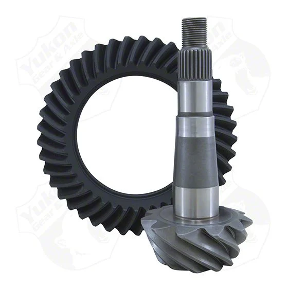 Yukon Gear Differential Ring and Pinion; Rear; Chrysler 8.25-Inch; C213; Ring and Pinion Set; 3.90-Ratio; Double Drilled (02-04 4WD RAM 1500)