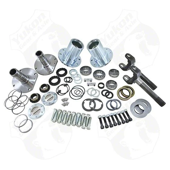 Yukon Gear Locking Hub Conversion Kit; Chrysler 9.25-Inch Front; Spin Free Locking Hub Conversion Kit (2010 4WD RAM 2500)