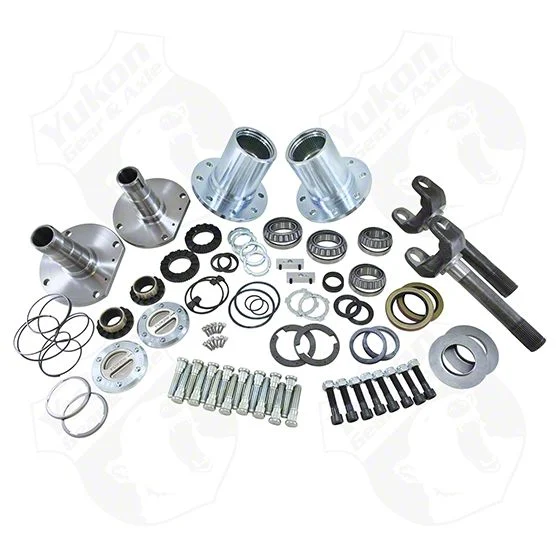 Yukon Gear Locking Hub Conversion Kit; Chrysler 9.25-Inch Front; Spin Free Locking Hub Conversion Kit (2010 4WD RAM 3500)