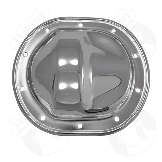 Yukon Gear Differential Cover; Rear; GM 10.50-Inch; 14-Bolt Cover; Chrome (07-15 Sierra 2500 HD)
