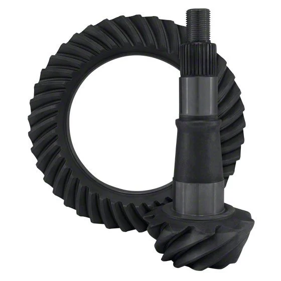 Yukon Gear Differential Ring and Pinion; Front; GM 9.25-Inch; IFS; Reverse Rotation; Ring and Pinion Set; 3.73-Ratio (07-15 4WD Sierra 2500 HD)
