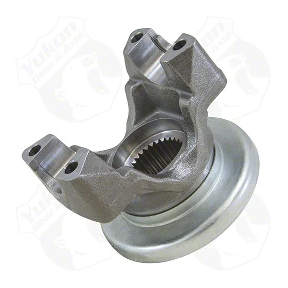Yukon Gear Differential End Yoke; Rear Differential; GM 10.50-Inch; 14-Bolt; Pinion Yoke; Strap Style; For 1410 Series U-Joint; 1.188-Inch Cap Diameter; 4.188-Inch Span (07-15 Silverado 2500 HD)
