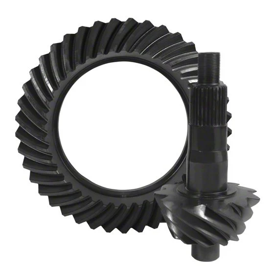 Yukon Gear Differential Ring and Pinion; Rear; GM 10.50-Inch; With 14-Bolt Cover; 3.21-Ratio; Ring and Pinion Set; Fits 3 series 4.10 and Down Carrier (07-15 Silverado 2500 HD)