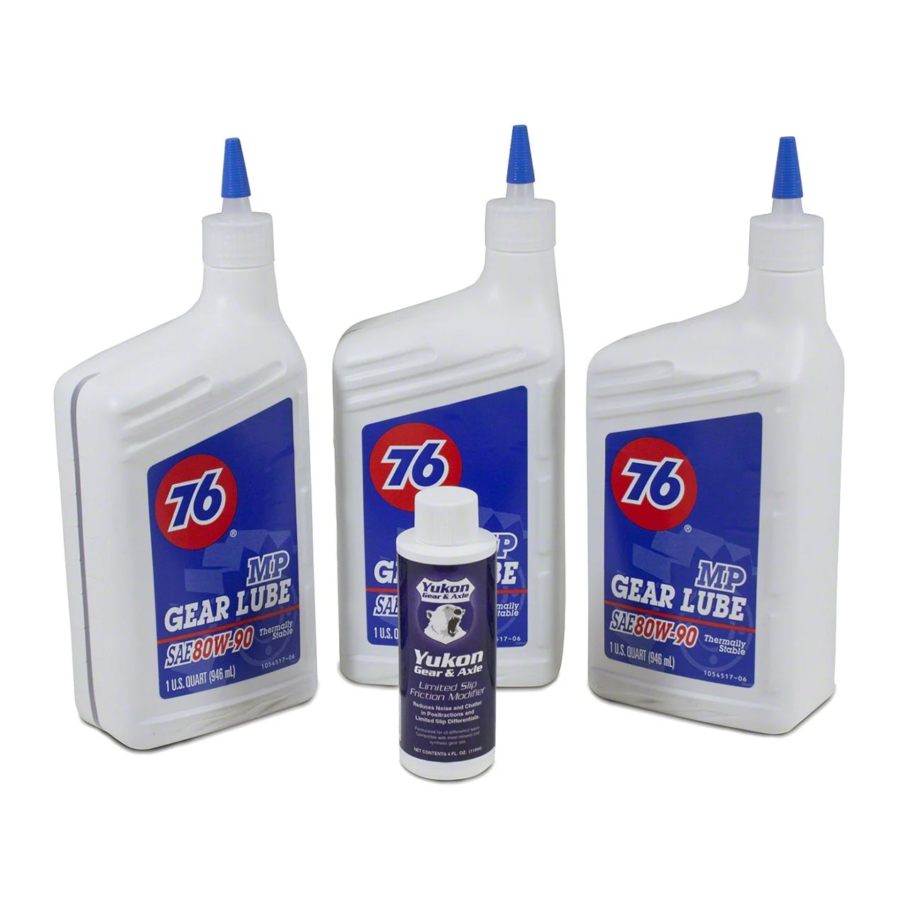 Yukon Gear Differential Oil; 4-Quart Redline Synthetic Shock Proof Oil; 75W250 (11-18 F-250 Super Duty)