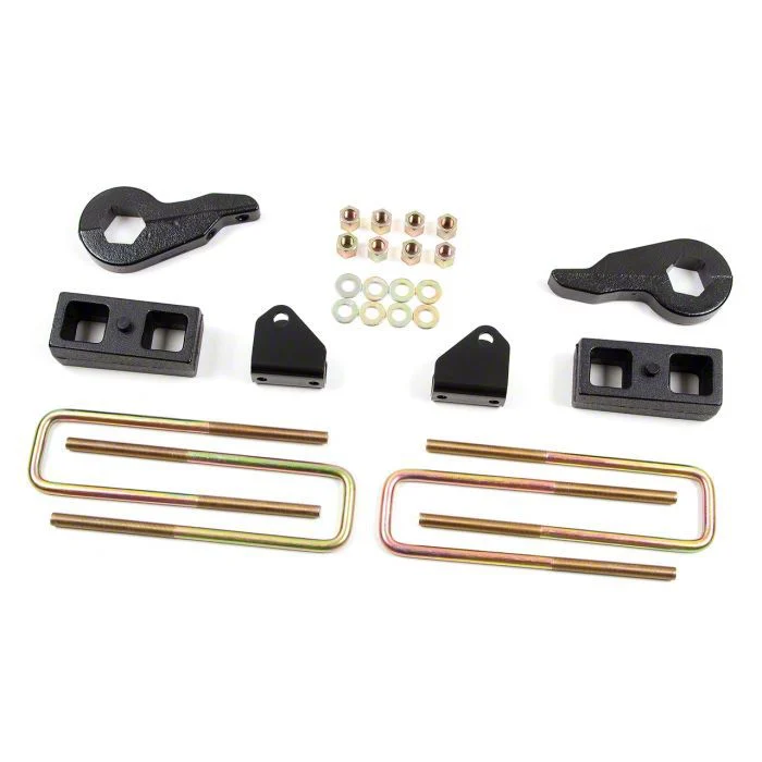 Zone Offroad 2-Inch Torsion Key Supension Lift Kit; RPO Code FK/FF (07-10 4WD Silverado 2500 HD)
